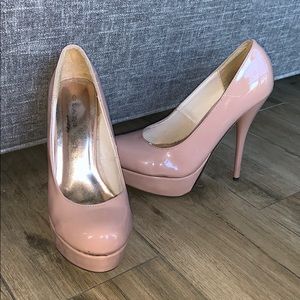 Blush heels